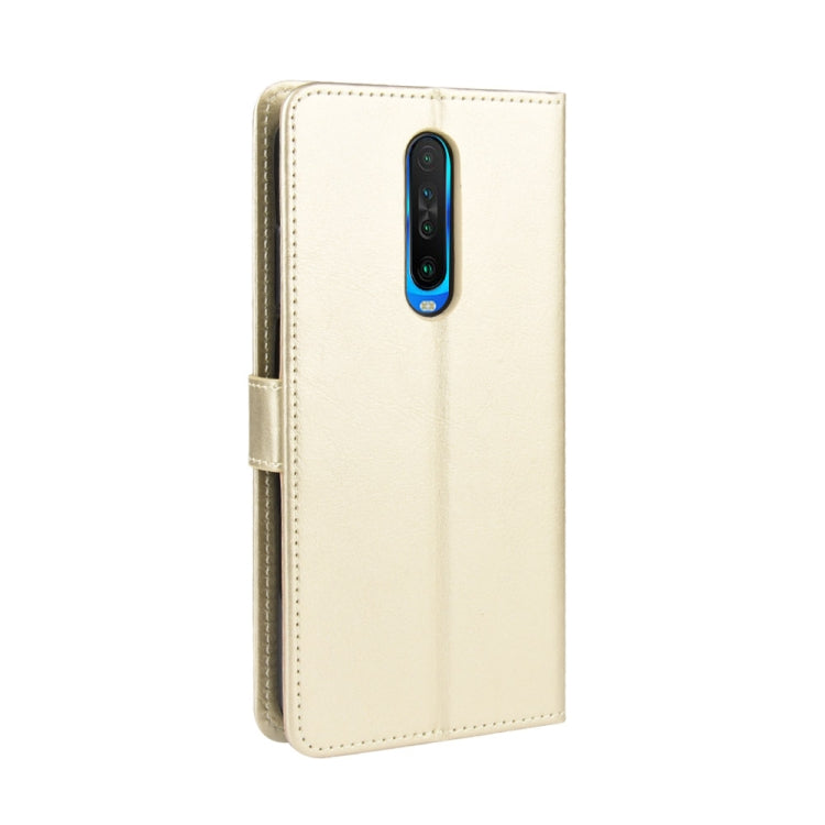 For Xiaomi Redmi K30/Poco X2 Retro Crazy Horse Texture Horizontal Flip Leather Case , with Holder & Card Slots & Photo Frame