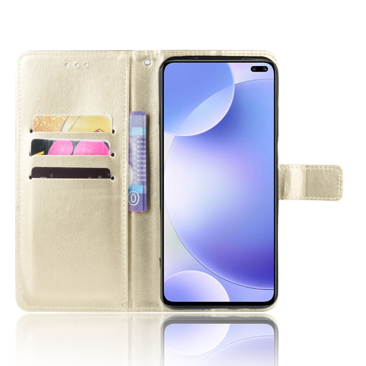 For Xiaomi Redmi K30/Poco X2 Retro Crazy Horse Texture Horizontal Flip Leather Case , with Holder & Card Slots & Photo Frame