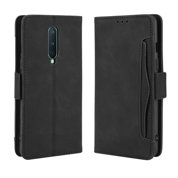 For OnePlus 8 Wallet Style Skin Feel Calf Pattern Leather Case with Separate Card Slot