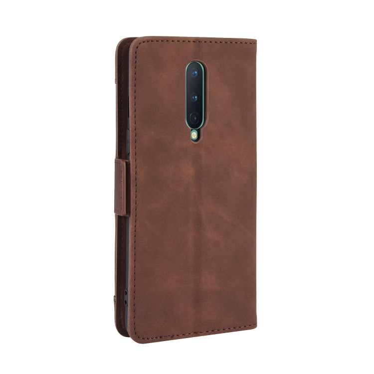 For OnePlus 8 Wallet Style Skin Feel Calf Pattern Leather Case with Separate Card Slot