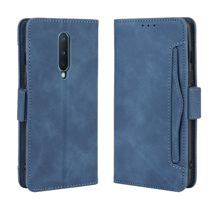 For OnePlus 8 Wallet Style Skin Feel Calf Pattern Leather Case with Separate Card Slot