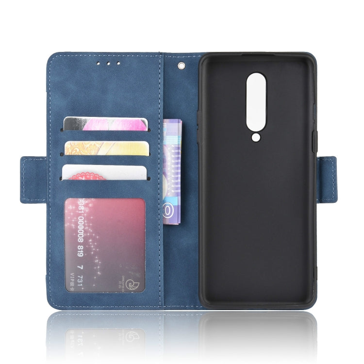 For OnePlus 8 Wallet Style Skin Feel Calf Pattern Leather Case with Separate Card Slot