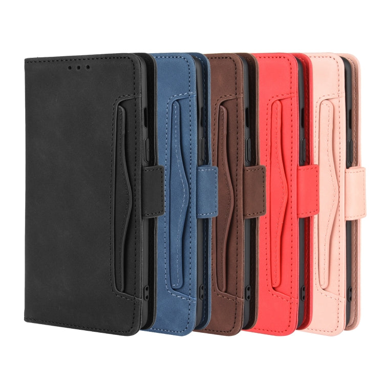 For OnePlus 8 Wallet Style Skin Feel Calf Pattern Leather Case with Separate Card Slot