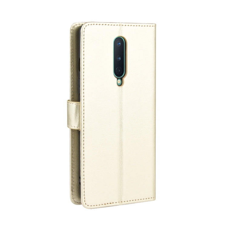 For OnePlus 8 Retro Crazy Horse Texture Horizontal Flip Leather Case , with Holder & Card Slots & Photo Frame