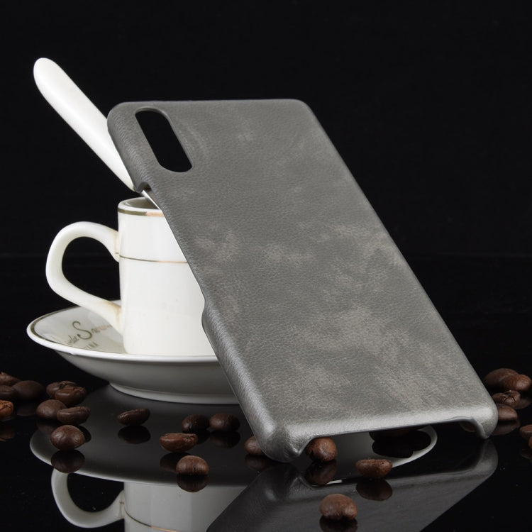 For Sony Xperia L4 Shockproof Litchi Texture PC + PU Case