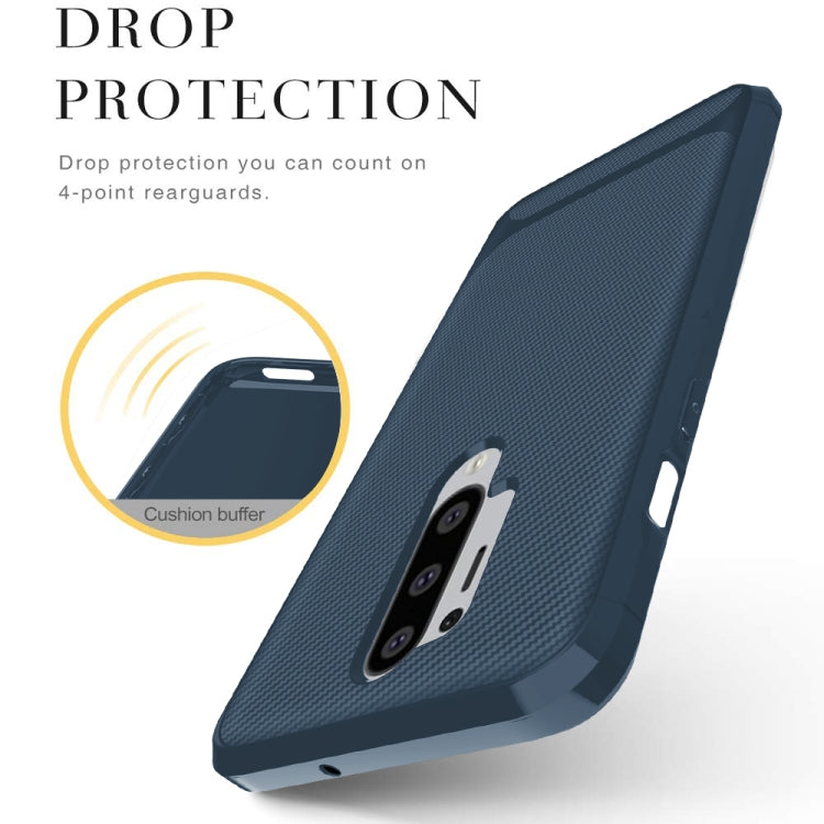 For OnePlus 8 Pro ENKAY ENK-PC012 Carbon Fiber Texture Solid Color TPU Slim Case Soft Cover