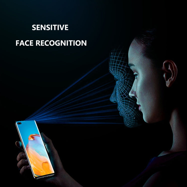 For Huawei P40 Pro ENKAY Hat-Prince 0.26mm 9H 3D Explosion-proof Full Screen Curved Heat Bending Tempered Glass Film