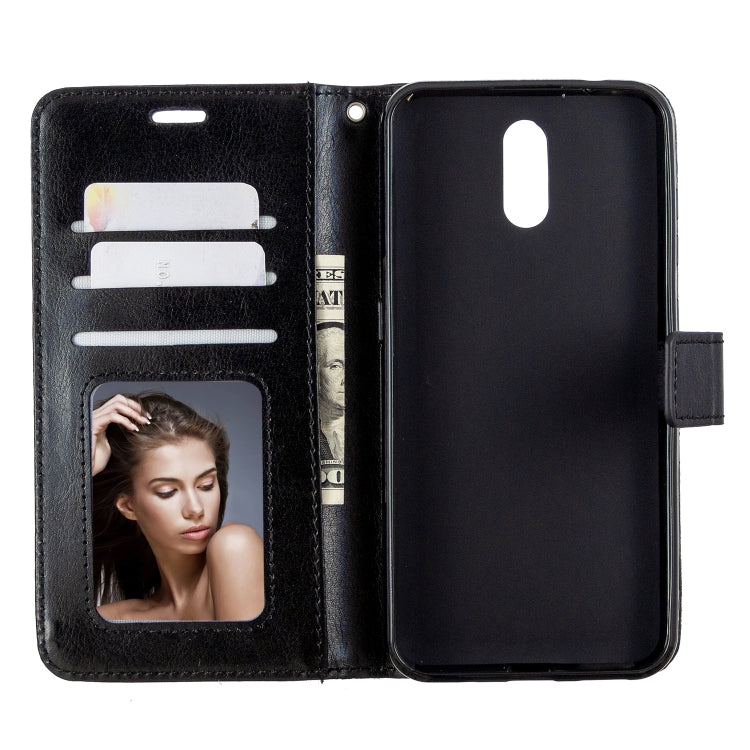 For Nokia 2.3 Crazy Horse Texture Horizontal Flip Leather Case with Holder & Card Slots & Wallet & Photo Frame