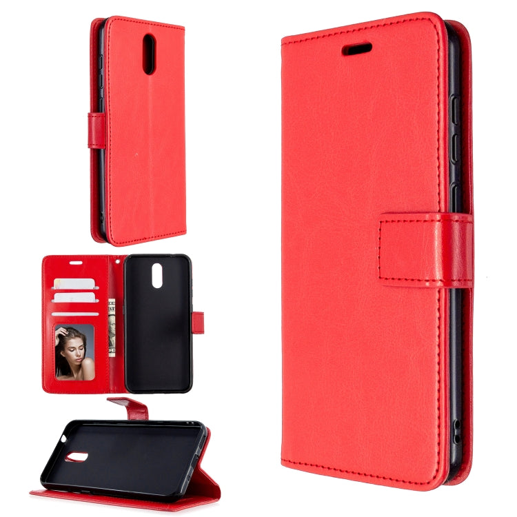 For Nokia 2.3 Crazy Horse Texture Horizontal Flip Leather Case with Holder & Card Slots & Wallet & Photo Frame