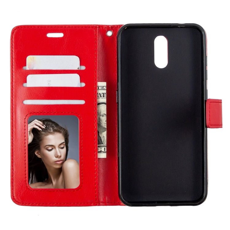 For Nokia 2.3 Crazy Horse Texture Horizontal Flip Leather Case with Holder & Card Slots & Wallet & Photo Frame