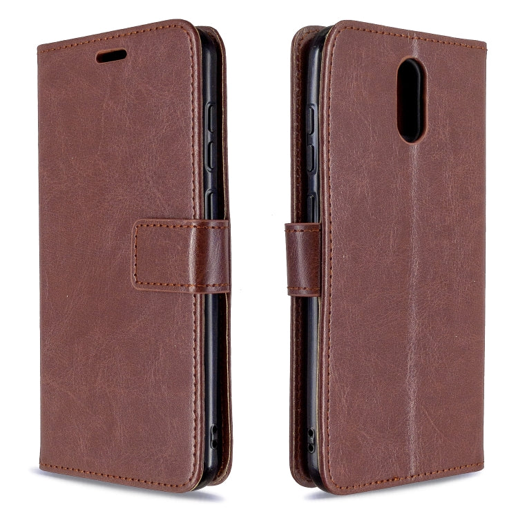 For Nokia 2.3 Crazy Horse Texture Horizontal Flip Leather Case with Holder & Card Slots & Wallet & Photo Frame