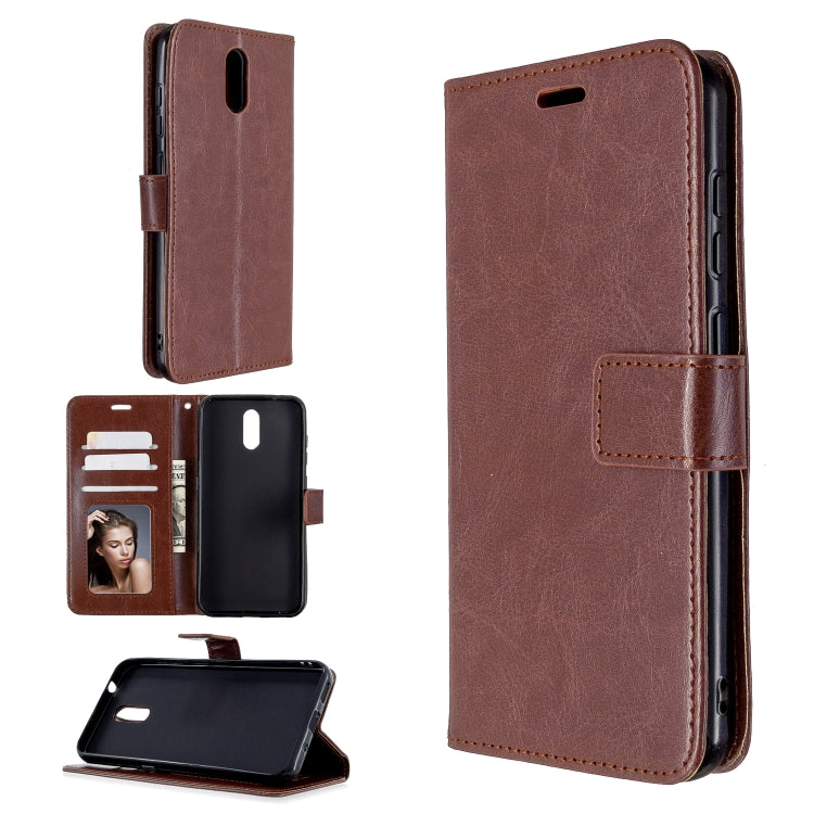 For Nokia 2.3 Crazy Horse Texture Horizontal Flip Leather Case with Holder & Card Slots & Wallet & Photo Frame