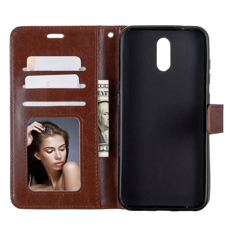 For Nokia 2.3 Crazy Horse Texture Horizontal Flip Leather Case with Holder & Card Slots & Wallet & Photo Frame