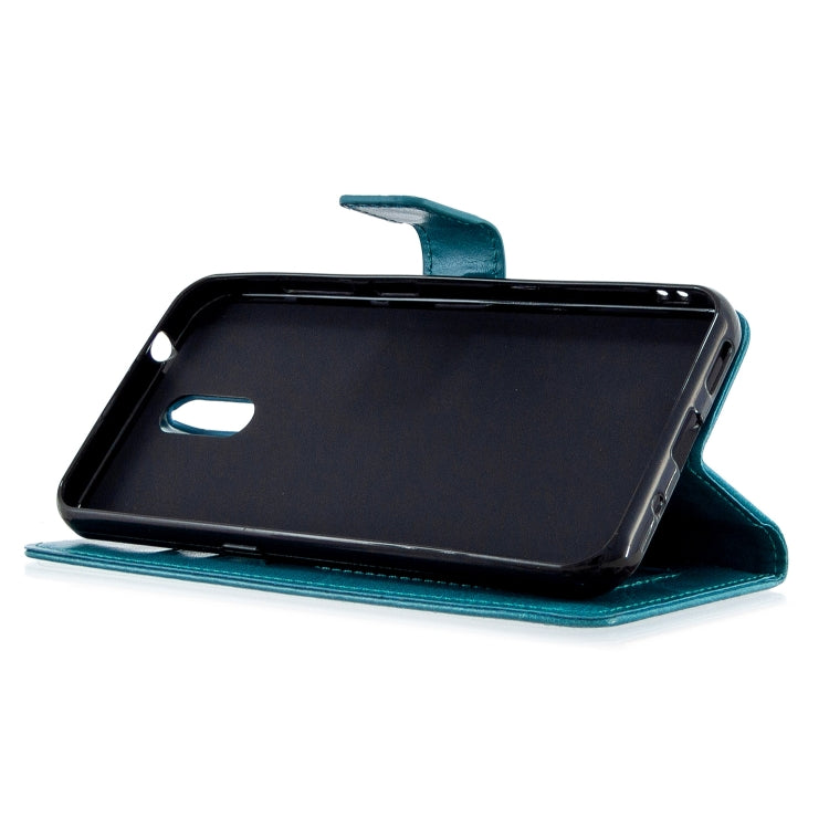 For Nokia 2.3 Crazy Horse Texture Horizontal Flip Leather Case with Holder & Card Slots & Wallet & Photo Frame