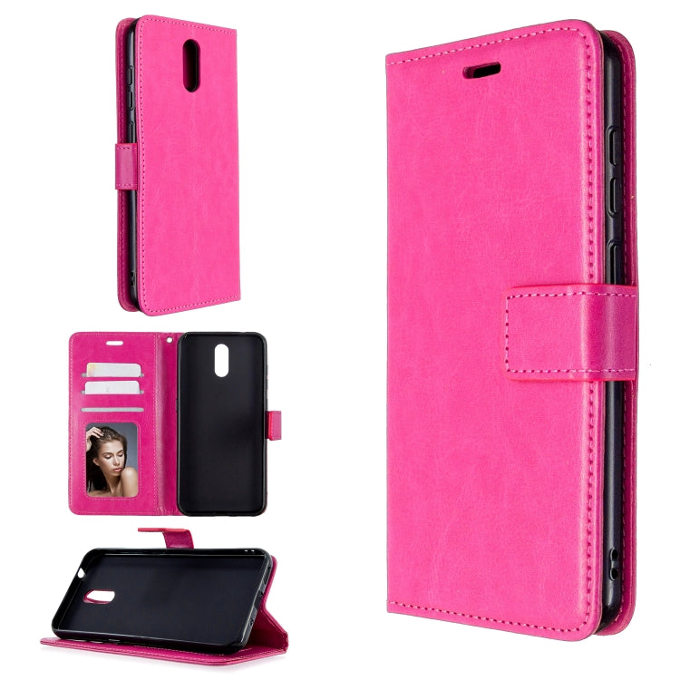 For Nokia 2.3 Crazy Horse Texture Horizontal Flip Leather Case with Holder & Card Slots & Wallet & Photo Frame
