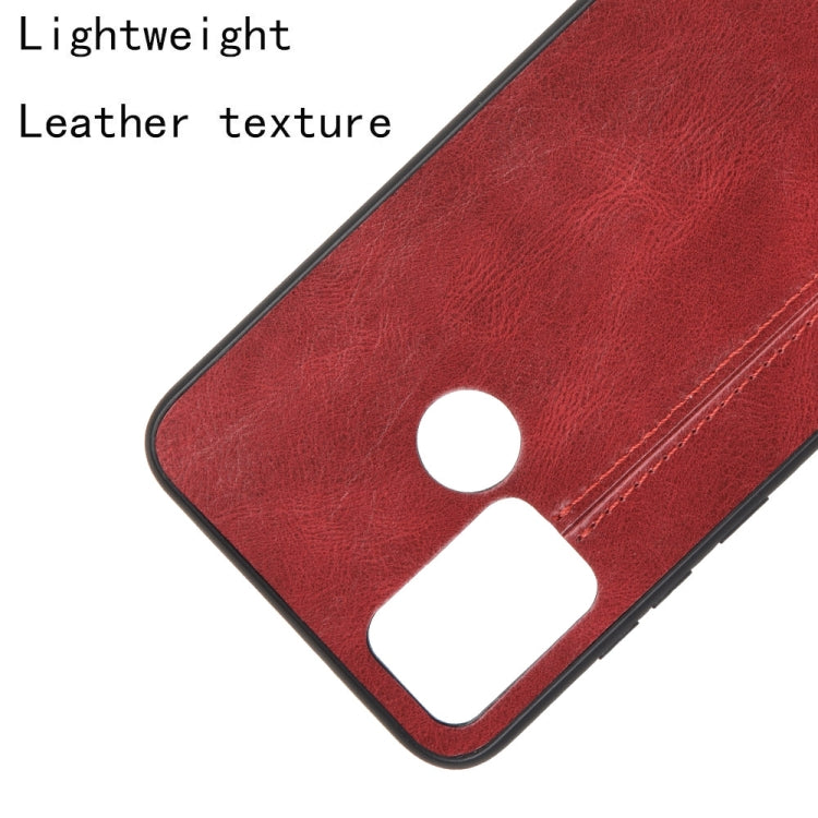 For Huawei Honor 9A Shockproof Sewing Cow Pattern Skin PC + PU + TPU Case