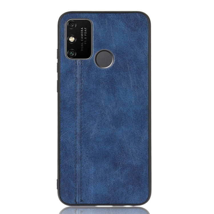 For Huawei Honor 9A Shockproof Sewing Cow Pattern Skin PC + PU + TPU Case