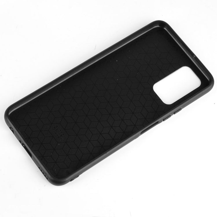 For Huawei Honor 30S Shockproof Sewing Cow Pattern Skin PC + PU + TPU Case