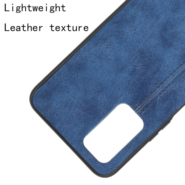 For Huawei Honor 30S Shockproof Sewing Cow Pattern Skin PC + PU + TPU Case