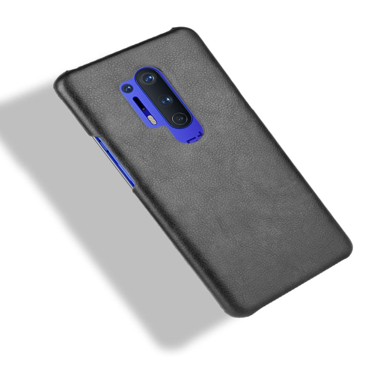 For OnePlus 8 Pro Shockproof Litchi Texture PC + PU Case