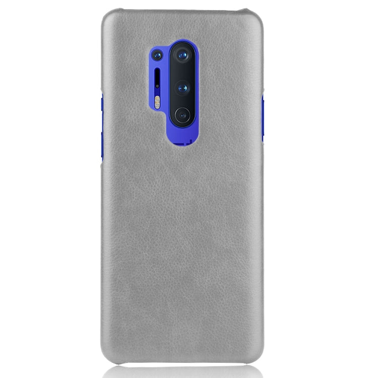 For OnePlus 8 Pro Shockproof Litchi Texture PC + PU Case