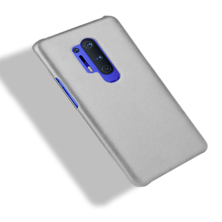 For OnePlus 8 Pro Shockproof Litchi Texture PC + PU Case