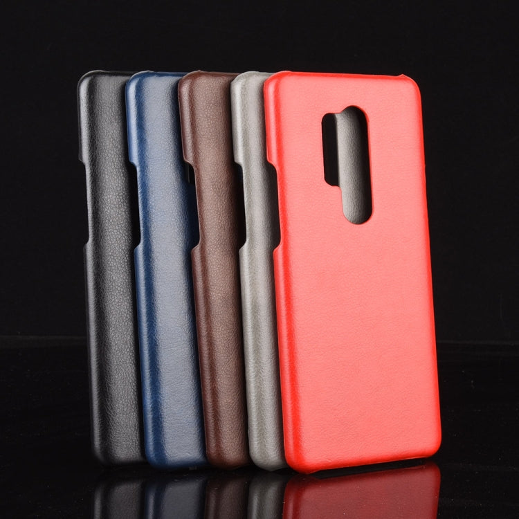 For OnePlus 8 Pro Shockproof Litchi Texture PC + PU Case