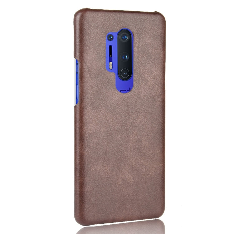 For OnePlus 8 Pro Shockproof Litchi Texture PC + PU Case