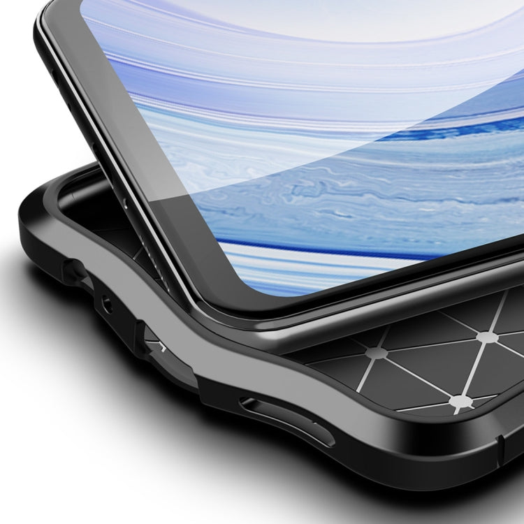 For Xiaomi Redmi Note9 Litchi Texture TPU Shockproof Case