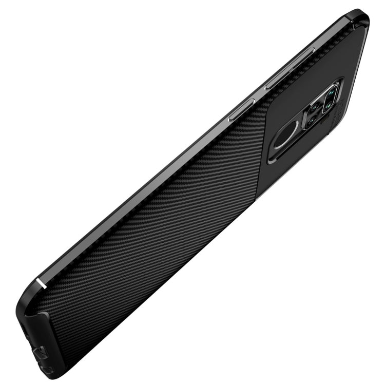 For Xiaomi Redmi Note9 Carbon Fiber Texture Shockproof TPU Case
