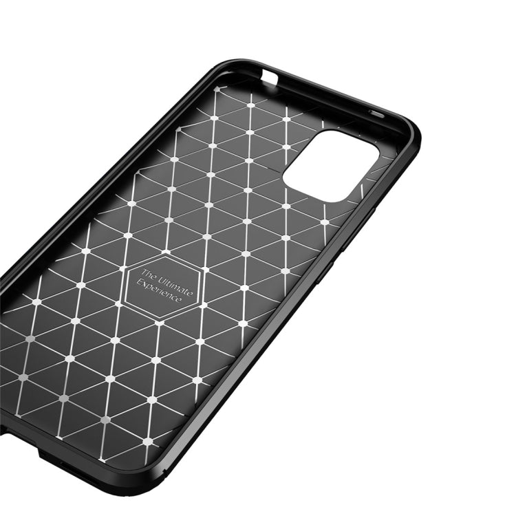 For Xiaomi 10 Lite Carbon Fiber Texture Shockproof TPU Case