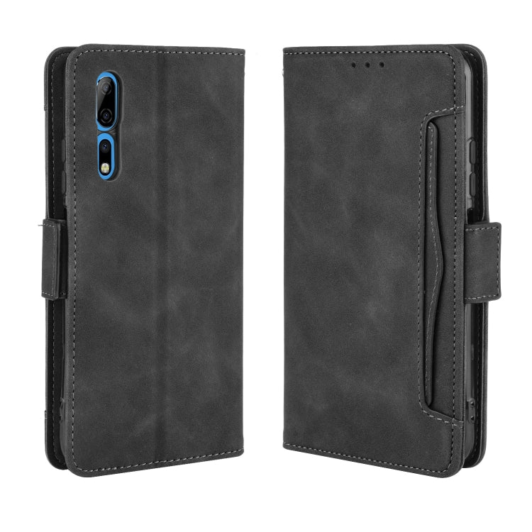 For ZTE Axon 10 Pro/Axon 10 Pro 5G/A2020 Pro Wallet Style Skin Feel Calf Pattern Leather Case ,with Separate Card Slot