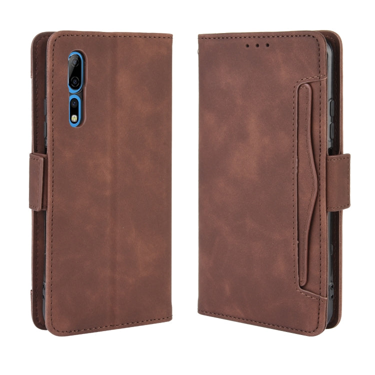 For ZTE Axon 10 Pro/Axon 10 Pro 5G/A2020 Pro Wallet Style Skin Feel Calf Pattern Leather Case ,with Separate Card Slot