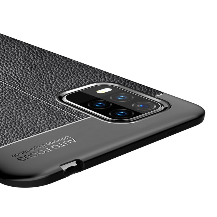 For Xiaomi 10 Lite Litchi Texture TPU Shockproof Case