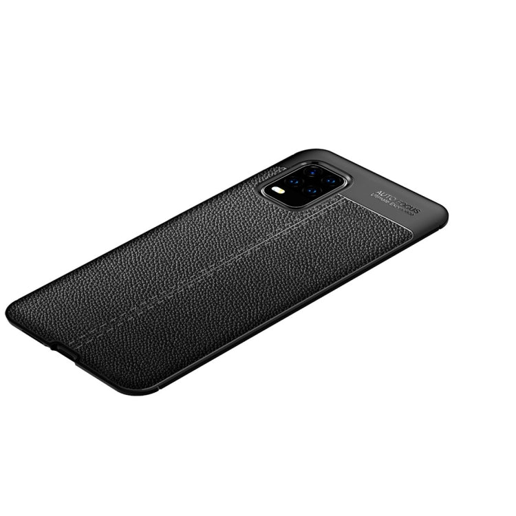 For Xiaomi 10 Lite Litchi Texture TPU Shockproof Case