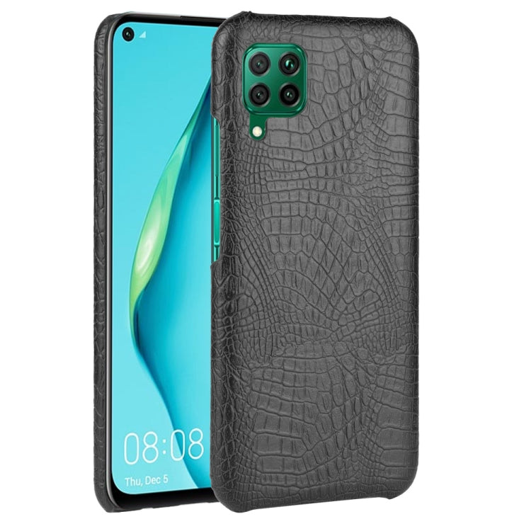 For Huawei P40 lite/Nova7i/Nova6 SE Shockproof Crocodile Texture PC + PU Case