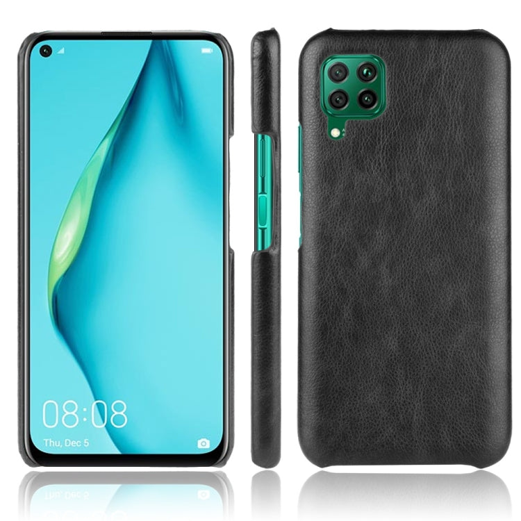 For Huawei P40 lite/Nova7i/Nova6 SE Shockproof Litchi Texture PC + PU Case