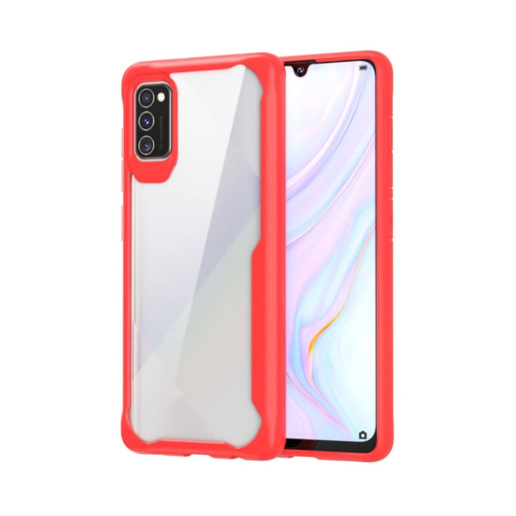 For Google Pixel 4A Transparent PC + TPU Full Coverage Shockproof Protective Case