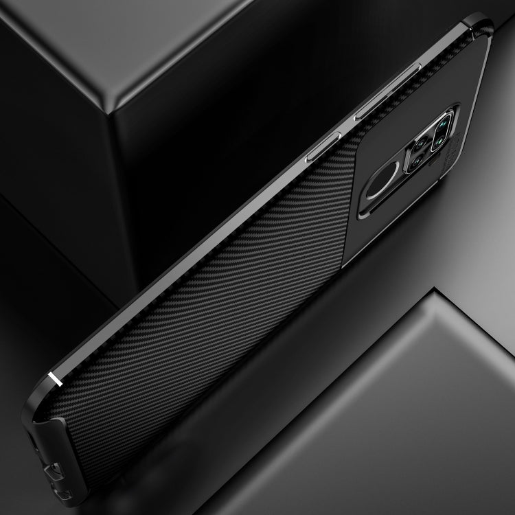 For Xiaomi Redmi Note9 Carbon Fiber Texture Shockproof TPU Case