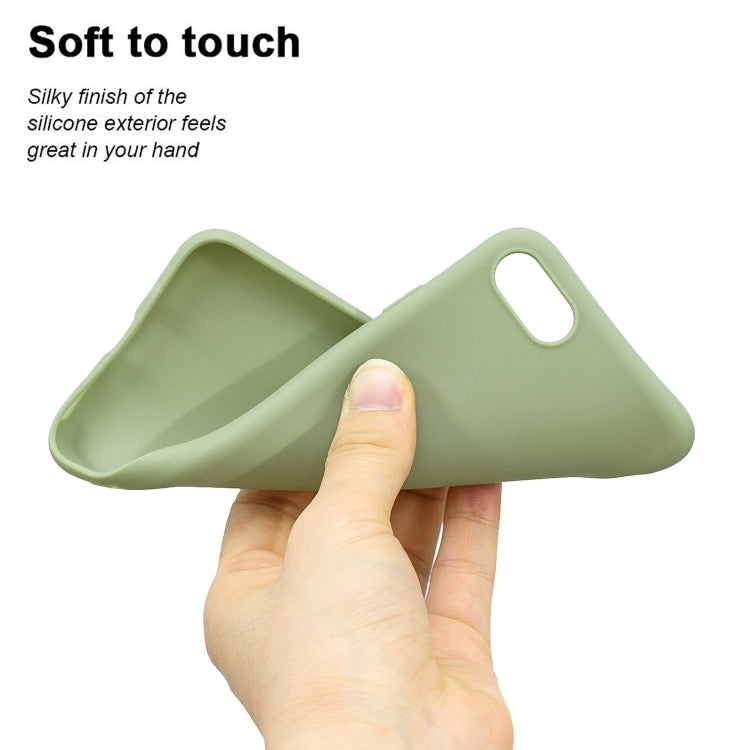 For iPhone SE 2022 / SE 2020 Solid Color Frosted TPU Phone Case