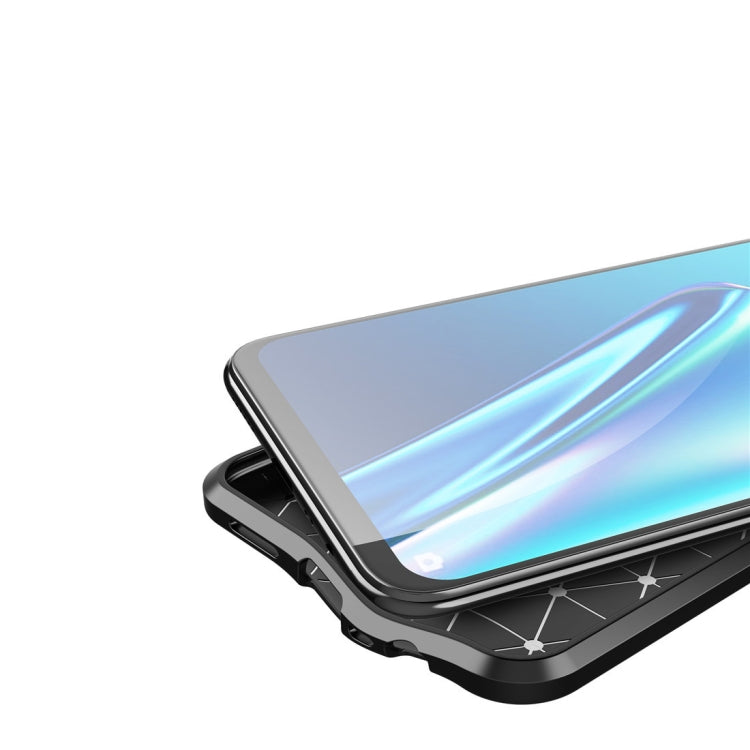 For oppo A12 Litchi Texture TPU Shockproof Case(Red)