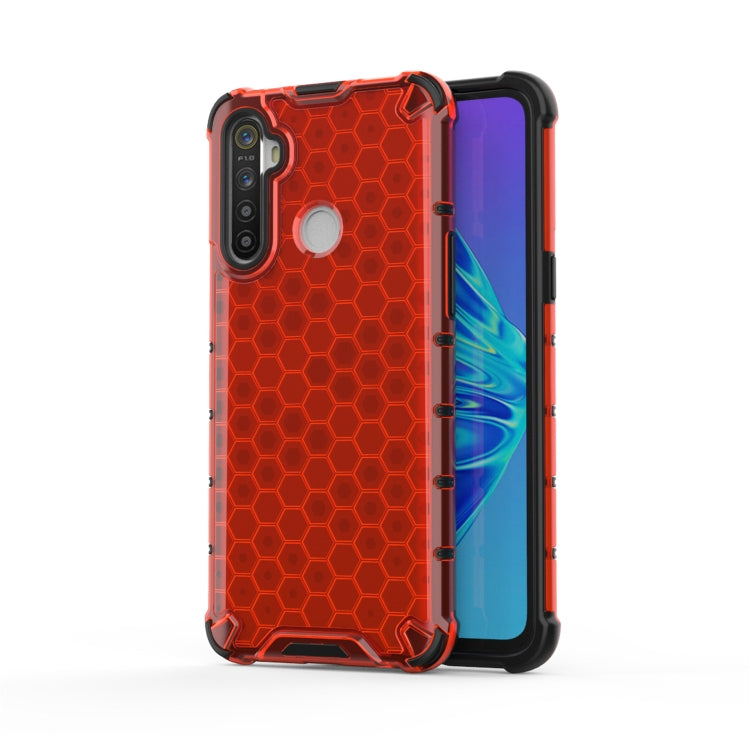 For OPPO Realme C3  Shockproof Honeycomb PC + TPU Case