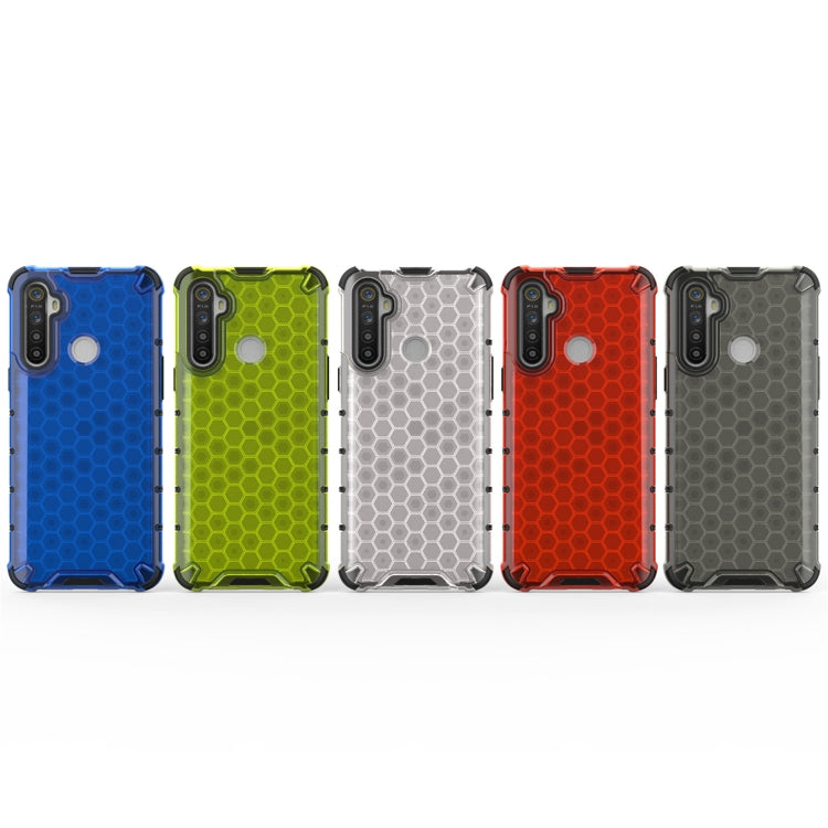 For OPPO Realme C3  Shockproof Honeycomb PC + TPU Case