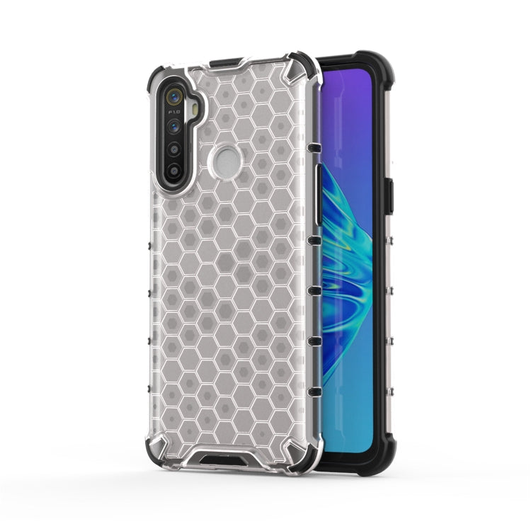 For OPPO Realme C3  Shockproof Honeycomb PC + TPU Case