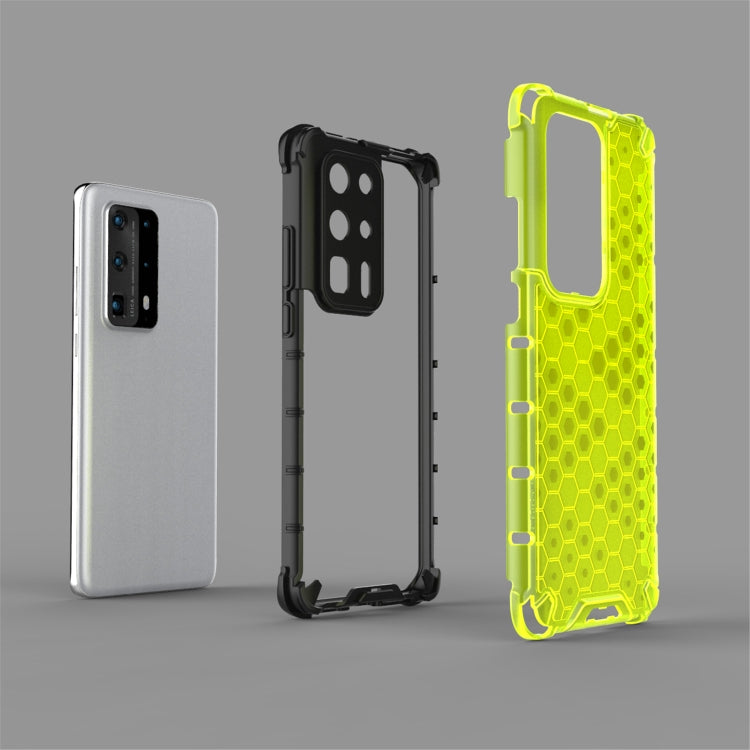 For Huawei P40 Pro+ Shockproof Honeycomb PC + TPU Case
