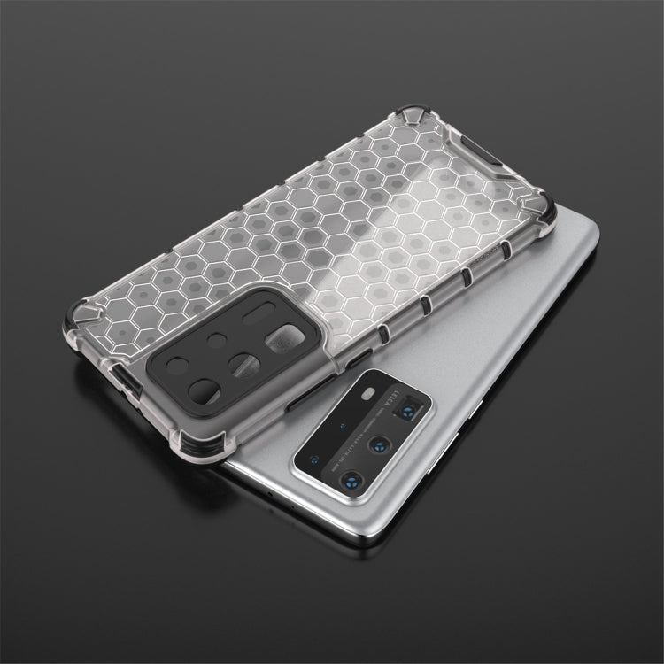 For Huawei P40 Pro+ Shockproof Honeycomb PC + TPU Case