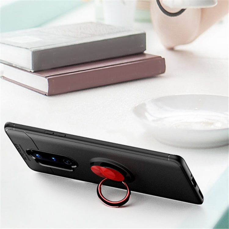 For Oneplus 8 Pro Metal Ring Holder 360 Degree Rotating TPU Case