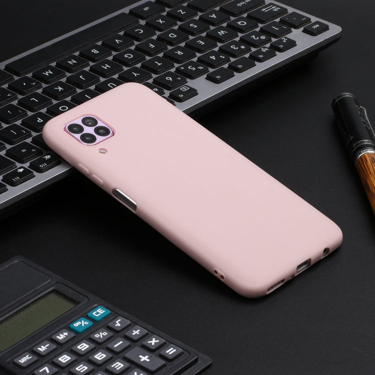 For Huawei Nova 6SE/P40 Lite/Nova 7i Solid Color Frosted TPU Phone Case