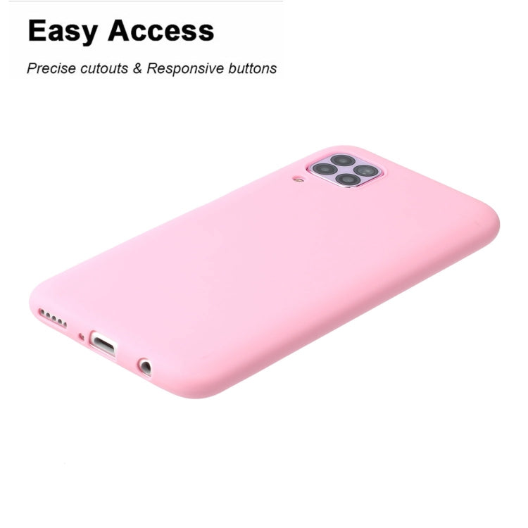 For Huawei Nova 6SE/P40 Lite/Nova 7i Solid Color Frosted TPU Phone Case