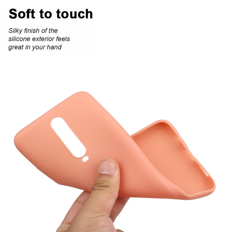 For Xiaomi Redmi K30 Solid Color Frosted TPU Phone Case